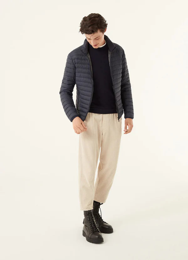 MENS DOWN JACKET, NAVY