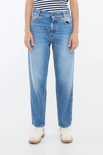 BAPAOLO JEANS, MEDIUM BLUE