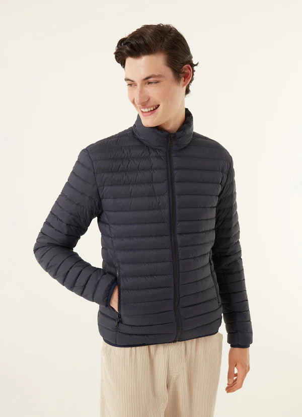 MENS DOWN JACKET, NAVY