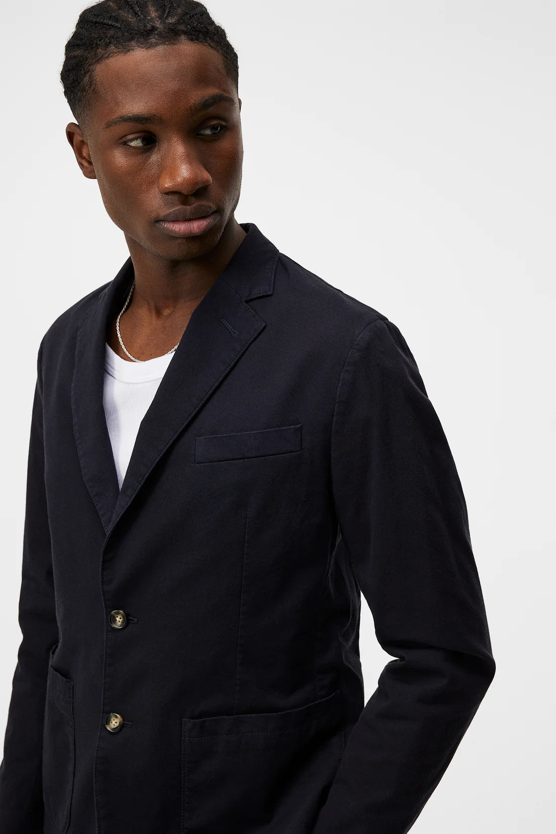 Elton GMT Dyed Blazer, Navy