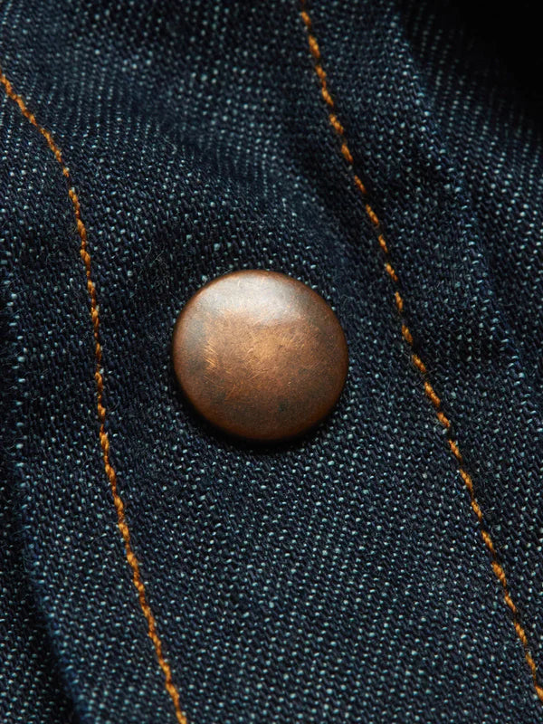 PIETRO HALONG SHIRT, MID BLUE DENIM