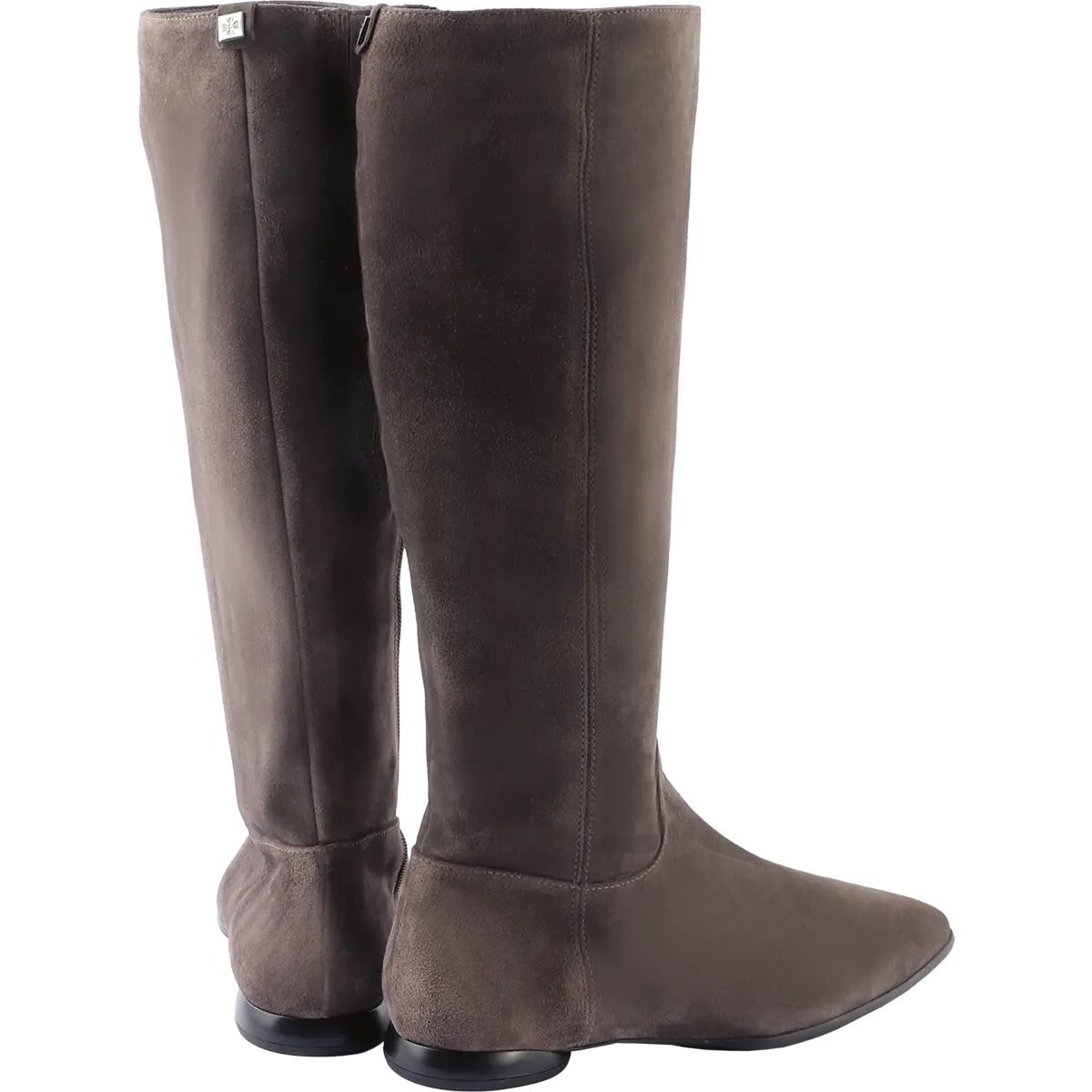 Trish Boot, Dark Grey Suede