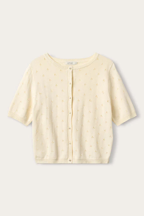 MAXINE CARDIGAN, OFF WHITE