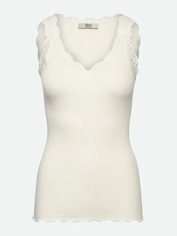 BALTA MODAL V-NECK TOP, IVORY