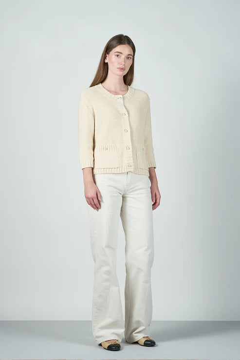 Kimmie Cardigan, Beige