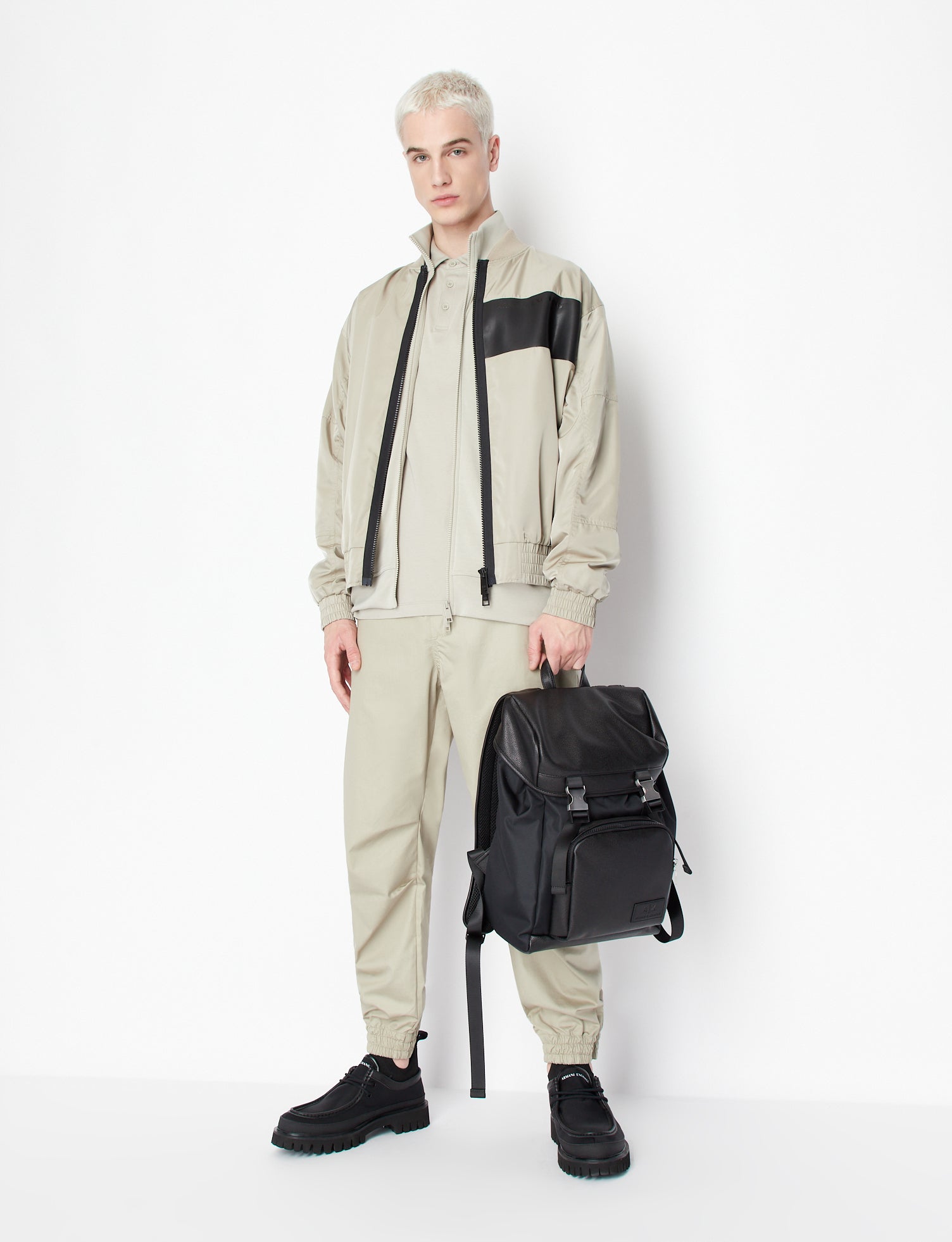 Man jersey polo shirt, london fog