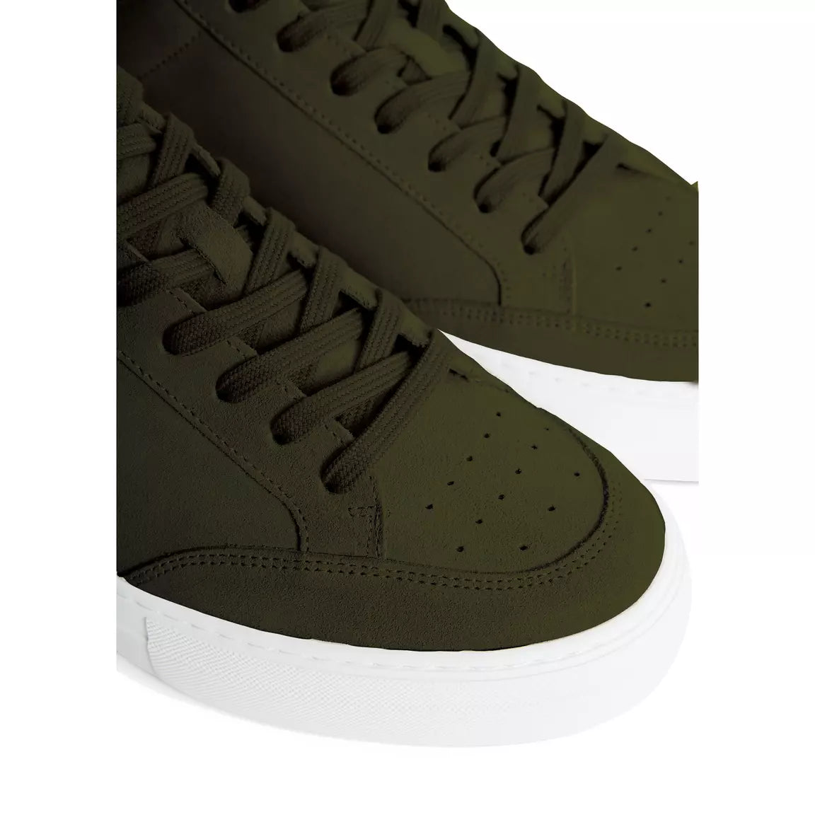 Art Signature Suede Sneaker, Forest Green