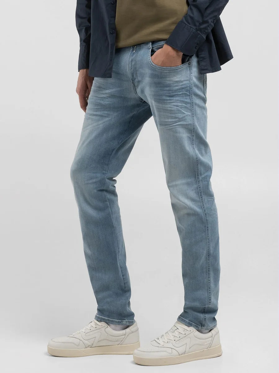 ANBASS SLIM FIT JEANS, MEDIUM BLUE
