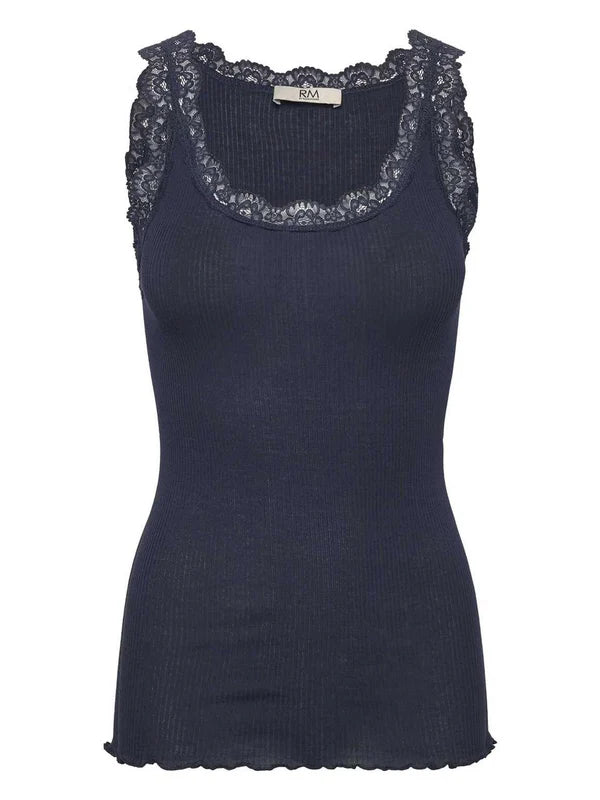 RWBALTA MODAL SL LACE U NECK, NAVY