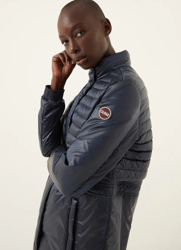 LADIES DOWN JACKET, NAVY