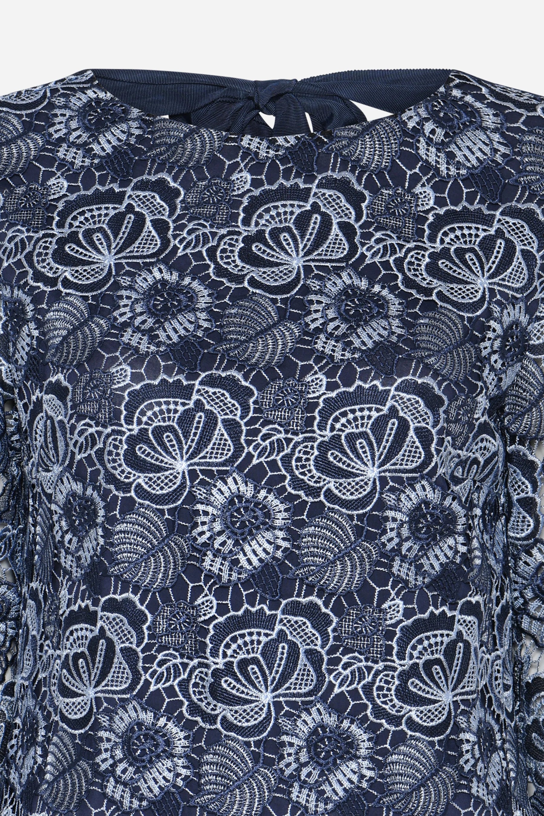 MAURITIA LUCILLE DRESS, BLUE FLOWER