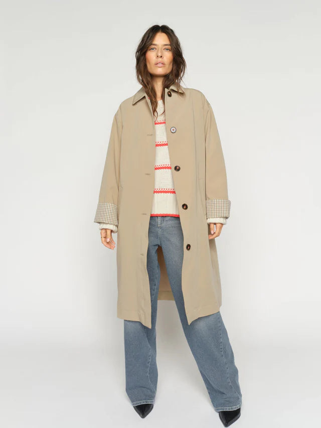 RIKO BORA TRENCHCOAT, TWILL