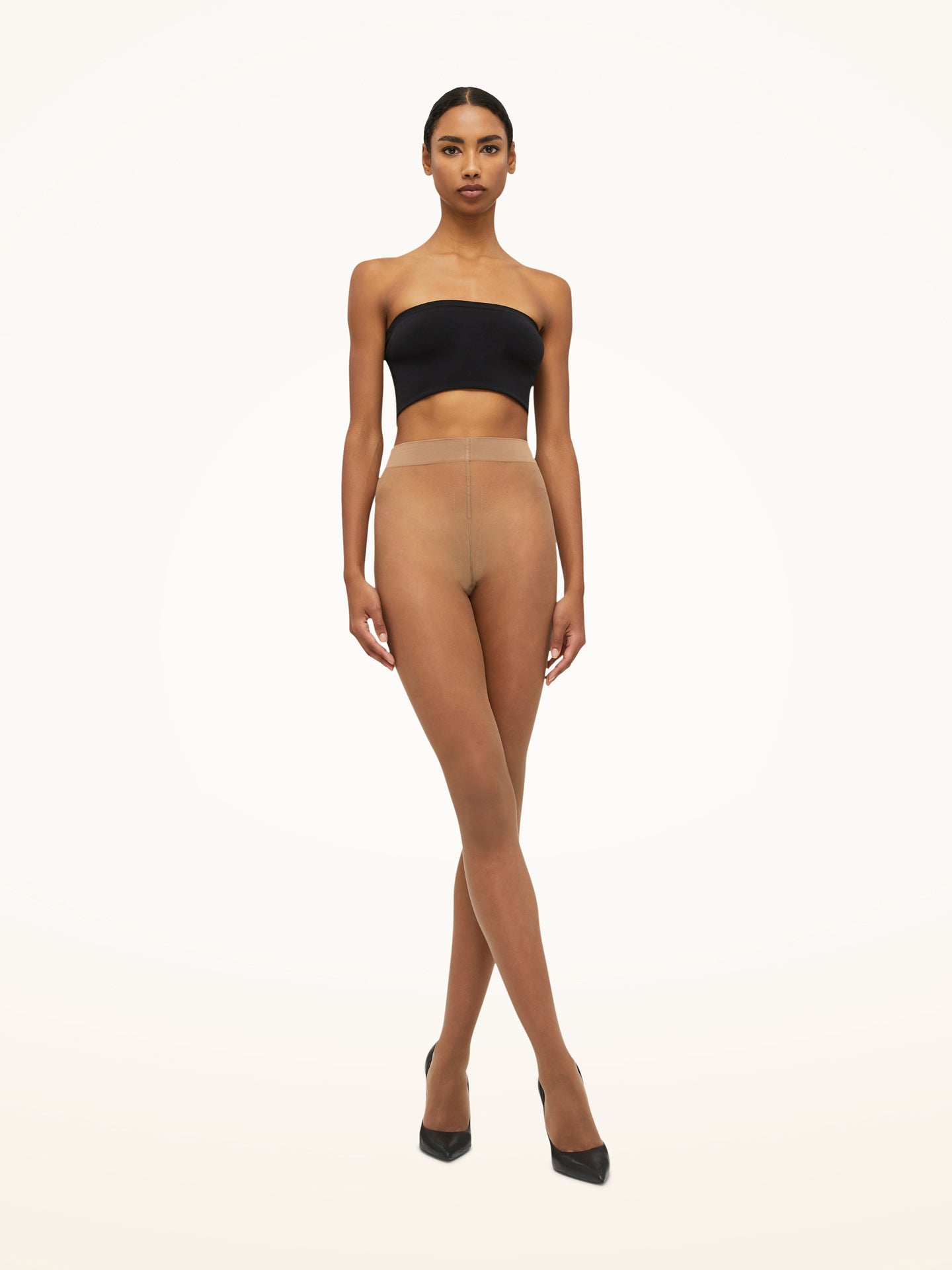 NUDE 8 TIGHTS, CARAMEL