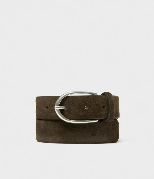 FUCINO BELT, DARK BROWN