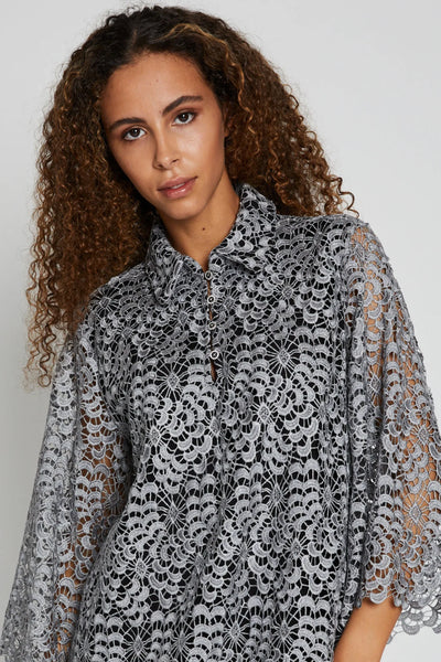 IXIA BIGNON DRESS, GREY