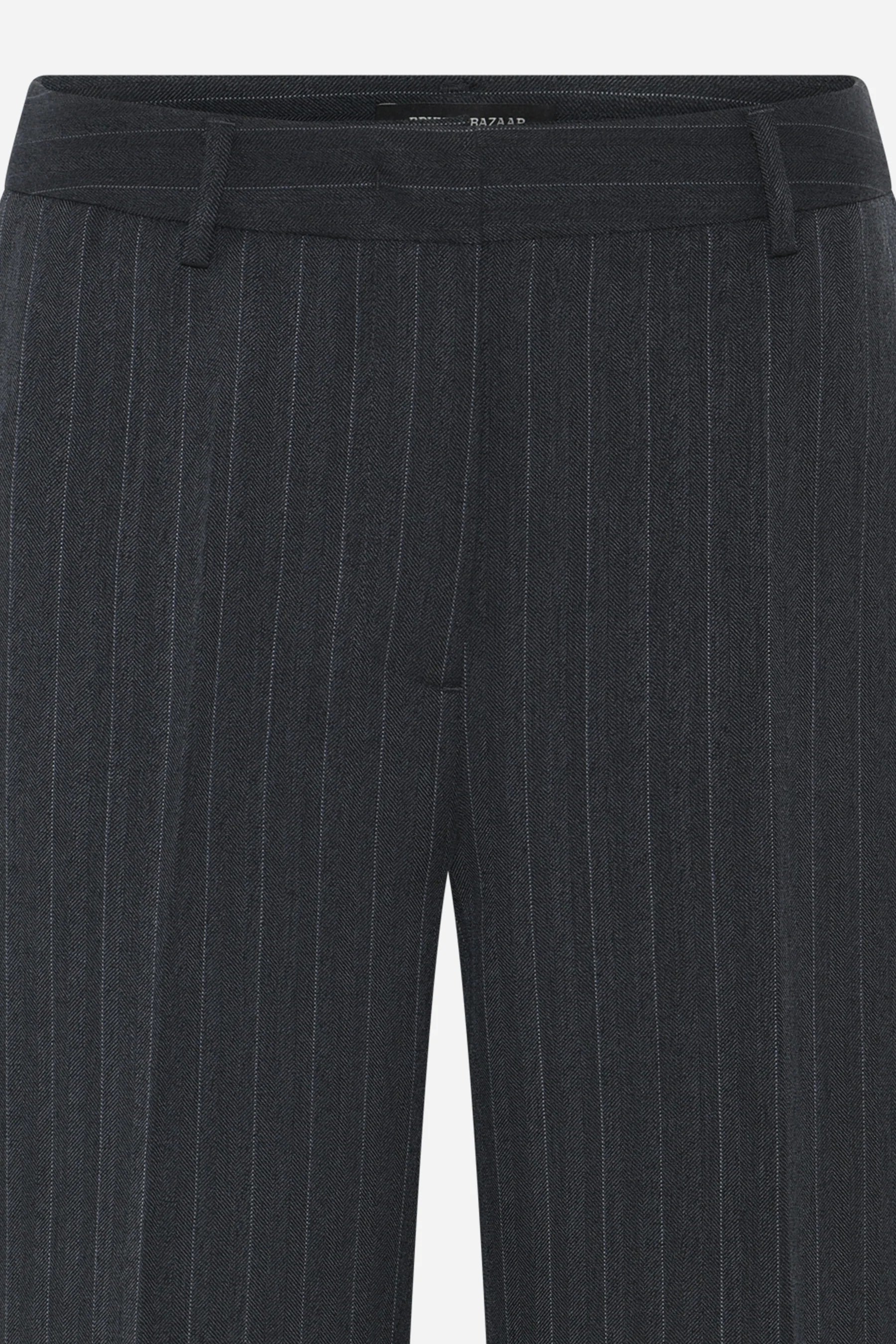 APRICOT ELEZA PANTS, HERRINGBONE BLUE