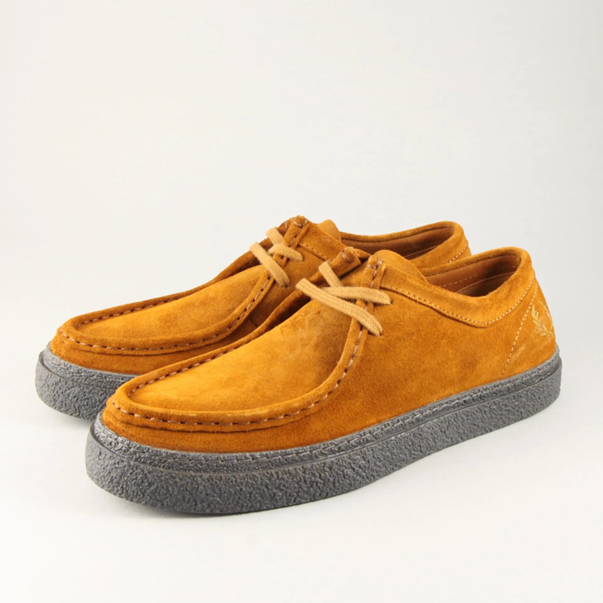 DAWSON LOW SUEDE MOCCASIN, NUT FLAKE