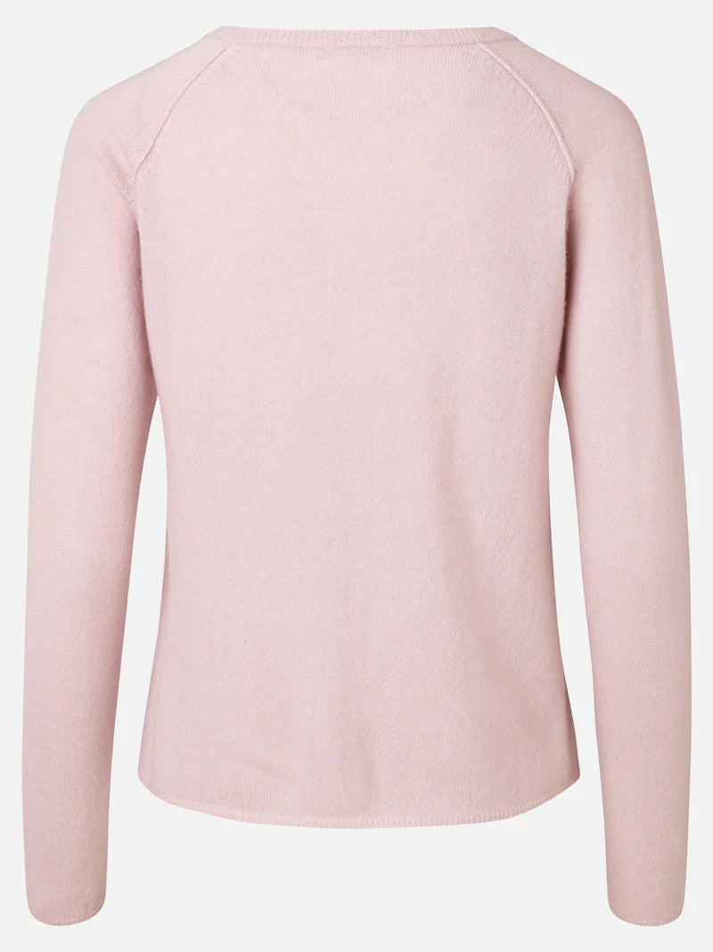 Wool & Cashmere Cardigan, Vintage Powder