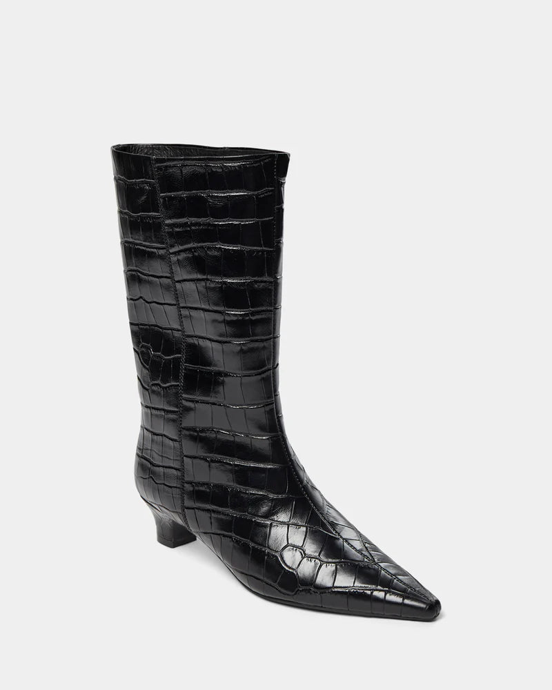 HELLA CROCO BOOT, BLACK