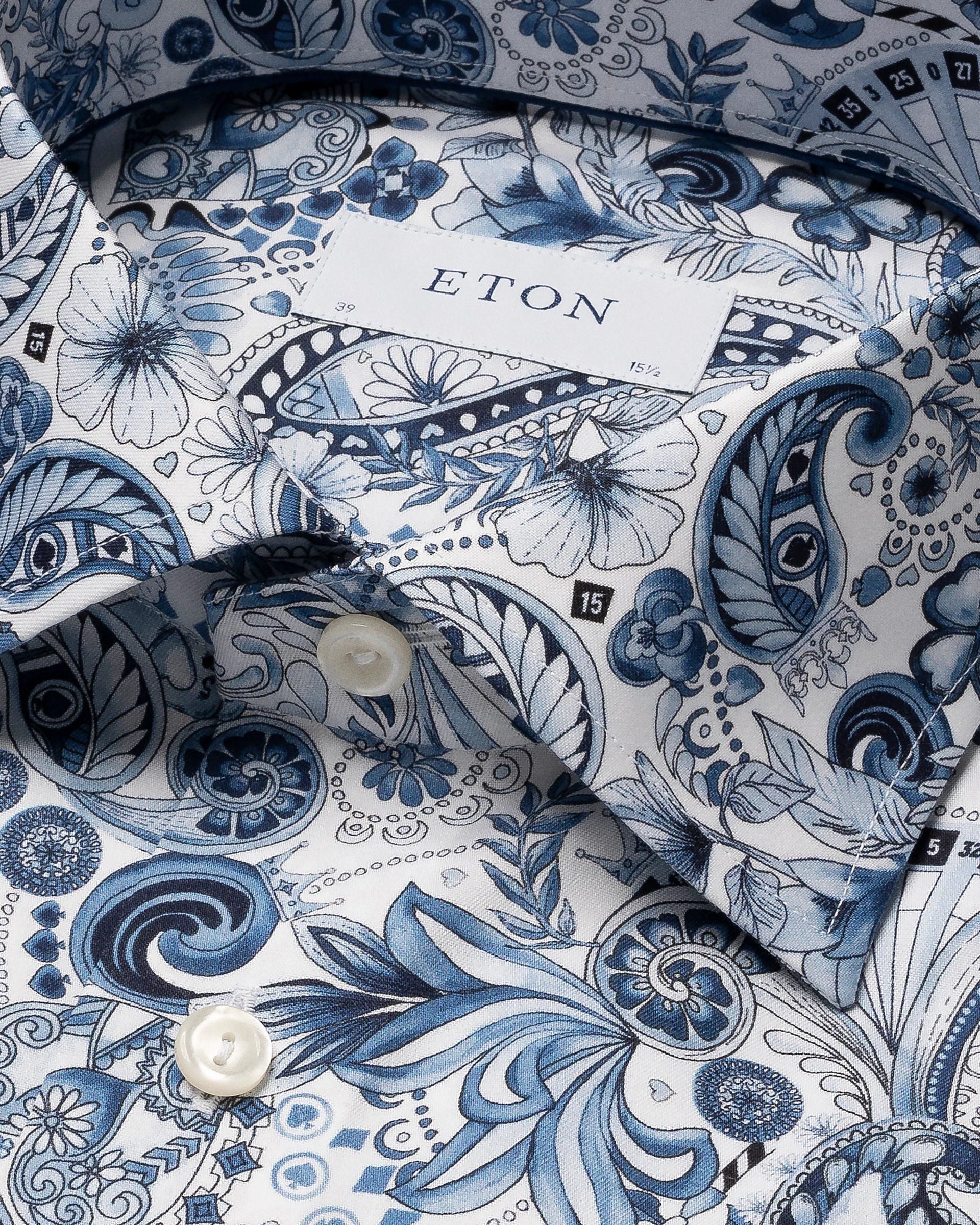 Motif Signature Twill Shirt, Contemp, Light Blue