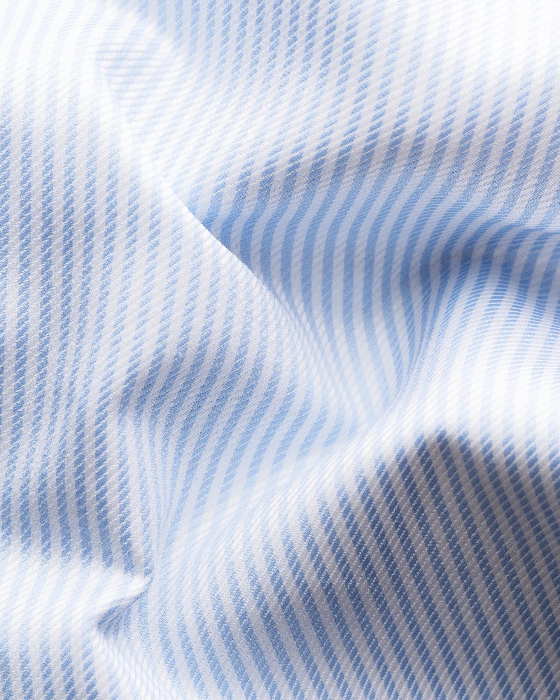Striped Signature Twill, Slim, Light Blue