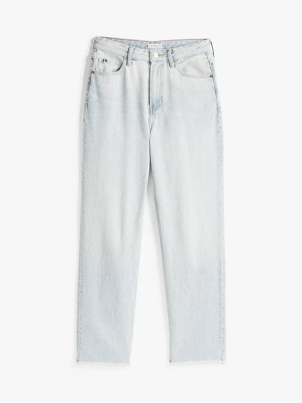 CLASSIC STRAIGHT HW JEANS, SKY