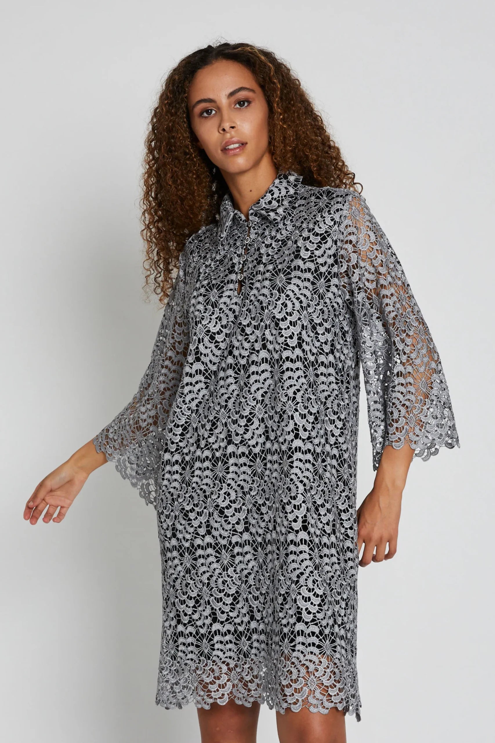 Ixia BB Bignon Dress, Grey