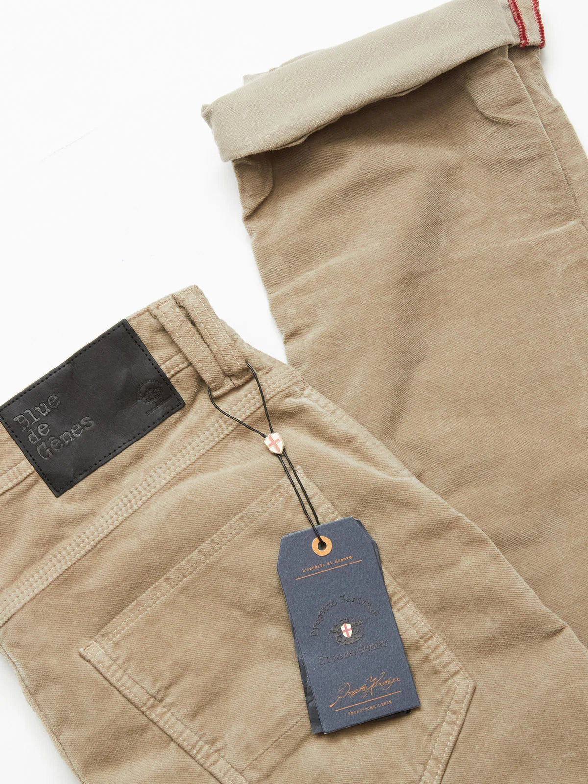 Paulo Pinto Trousers, Pebble Beige