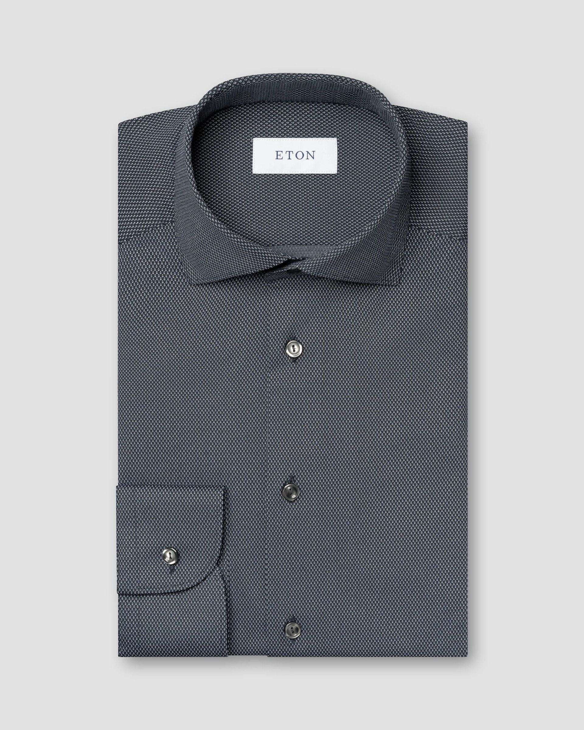 Semi Solid Four-Way stretch, Slim, Dark Grey