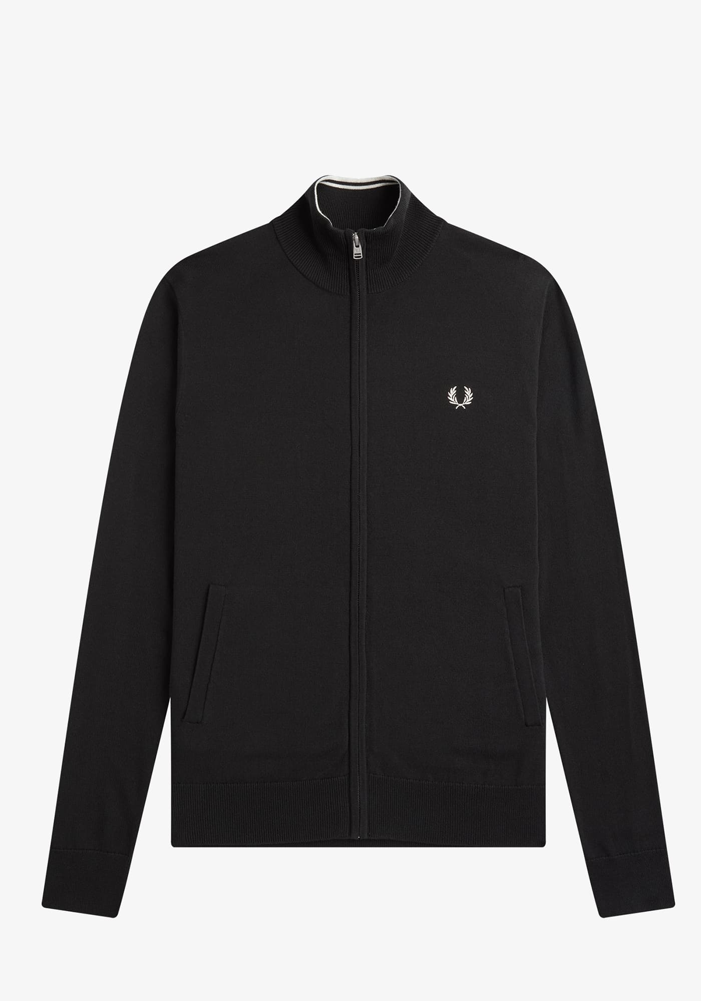 CLASSIC ZIP CARDIGAN, NIGHT GREEN