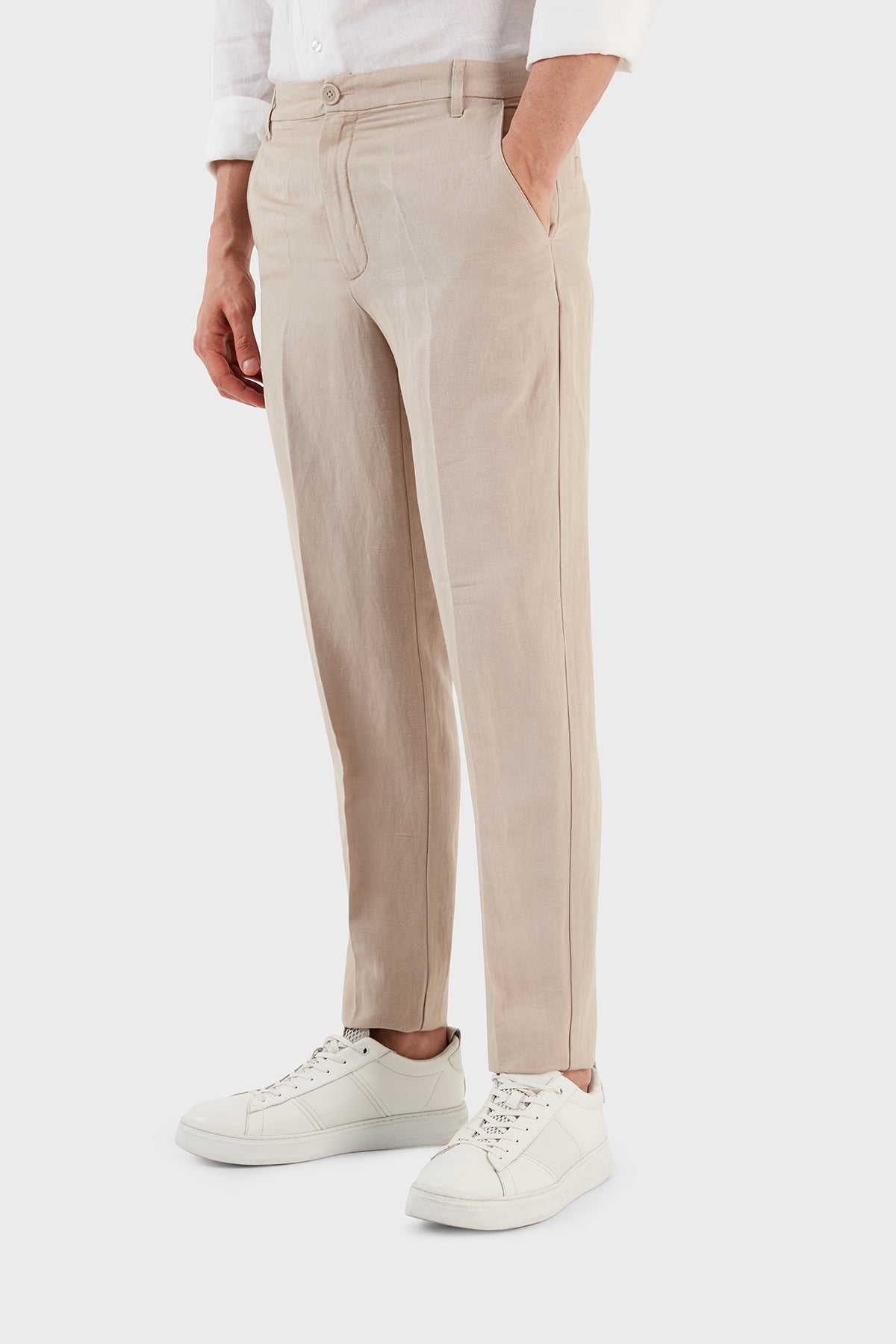 Man Woven Trouser, Pure Cashmere