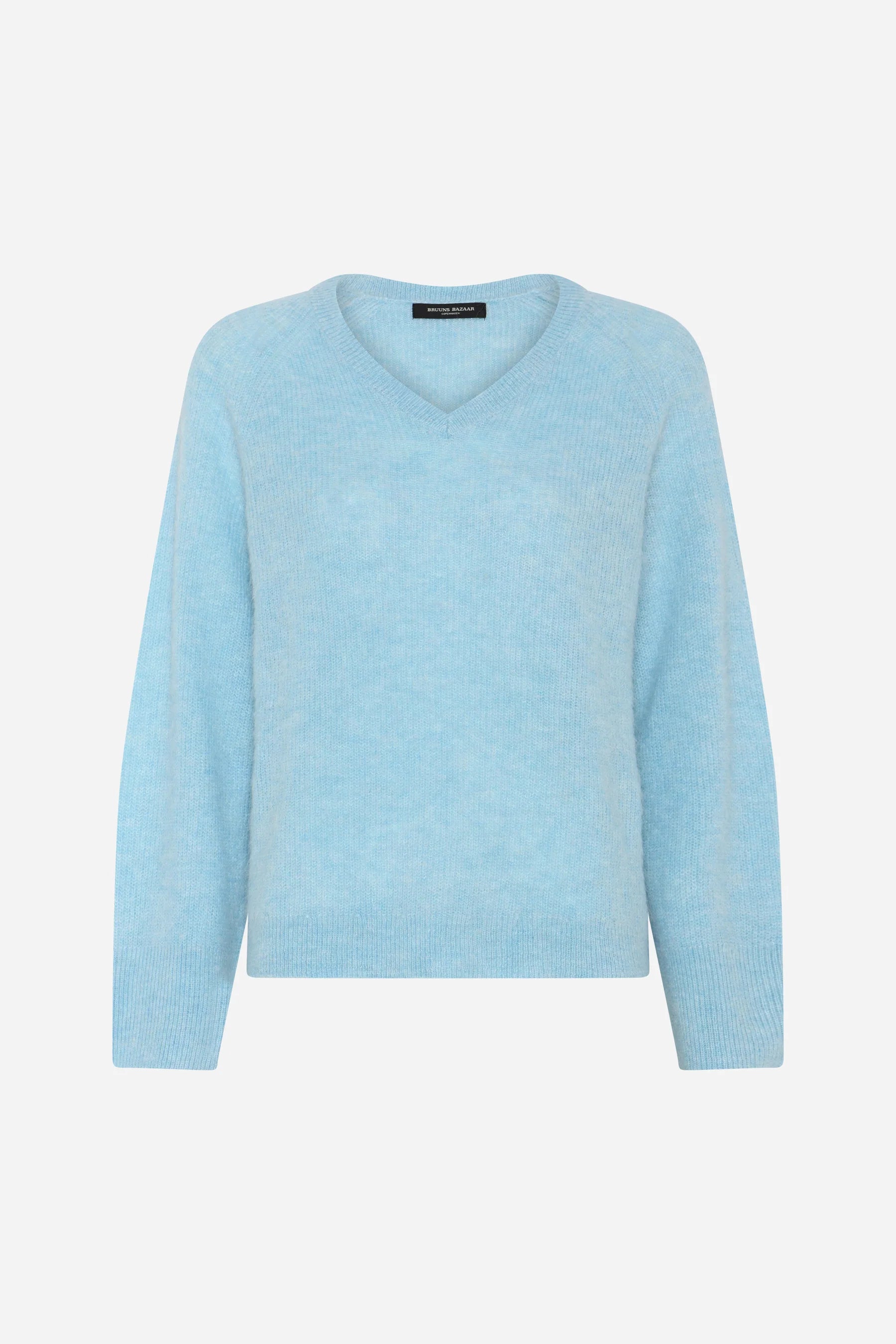 FLUFFY AMERA KNIT, LIGHT BLUE