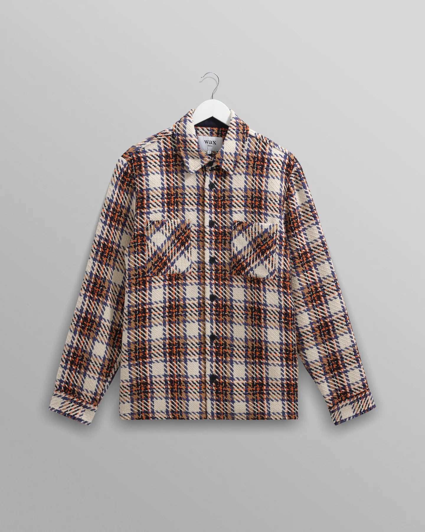WHITING OVERSHIRT, ECRU MULTI