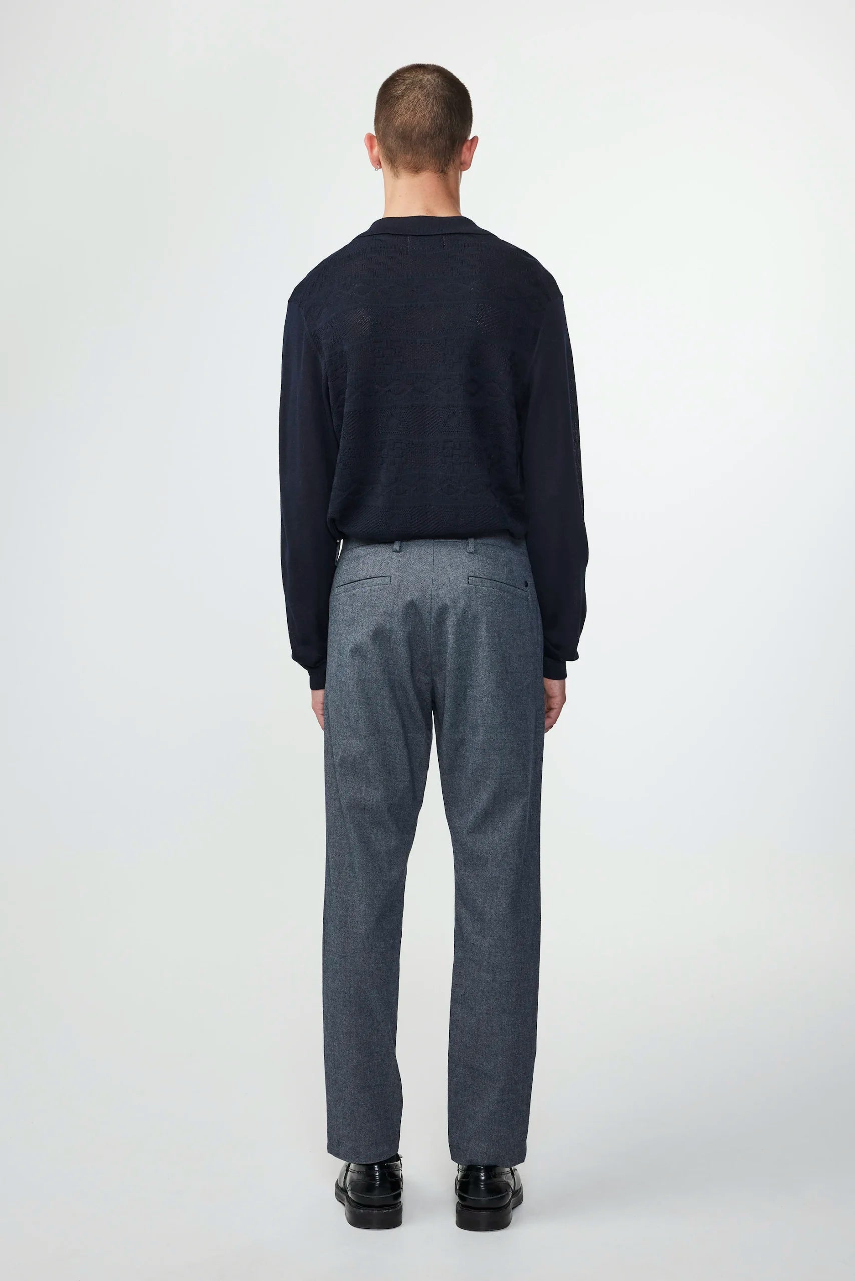 Thor LS Cardigan 6587 (Navy Blue)