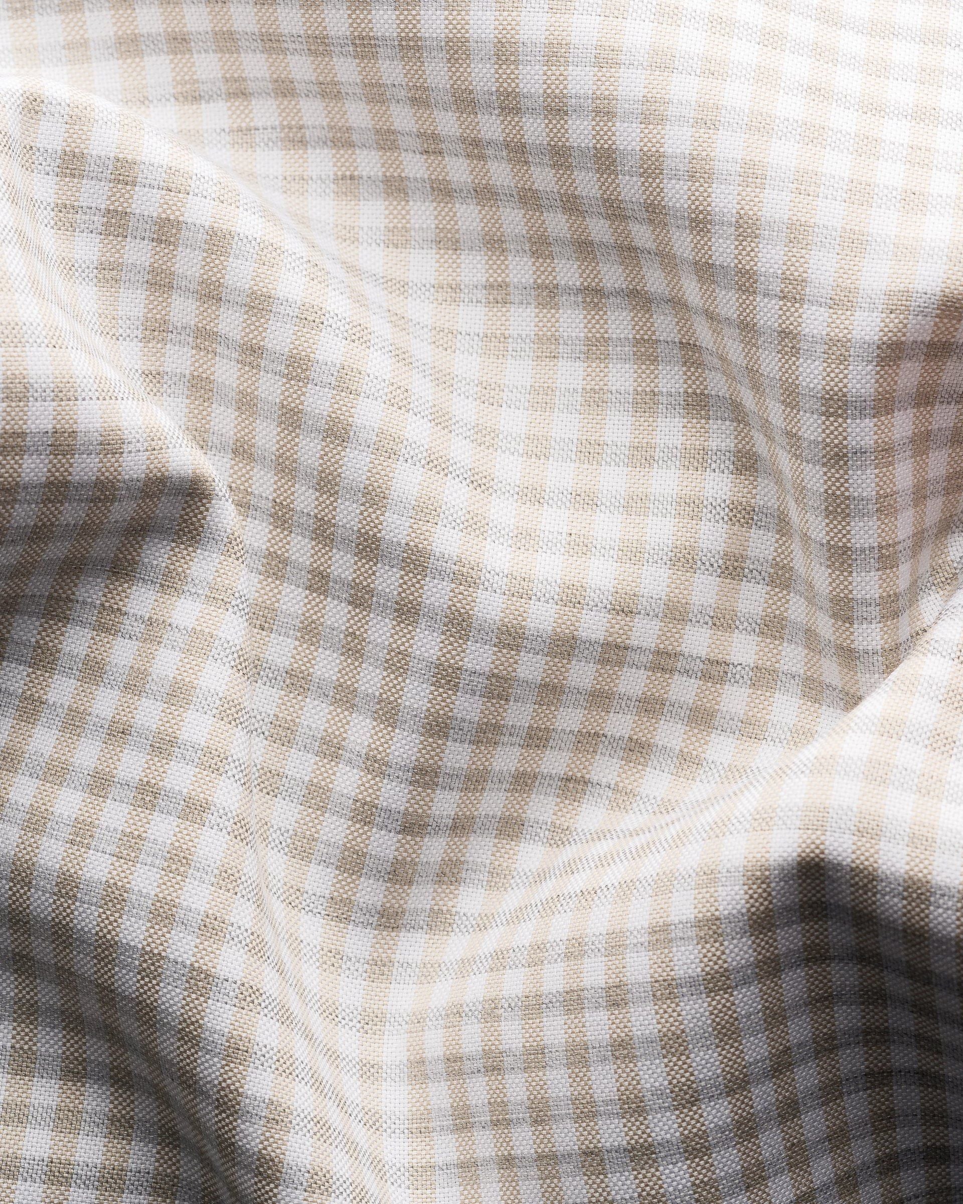 Check Signature Oxford Shirt, Slim, Beige