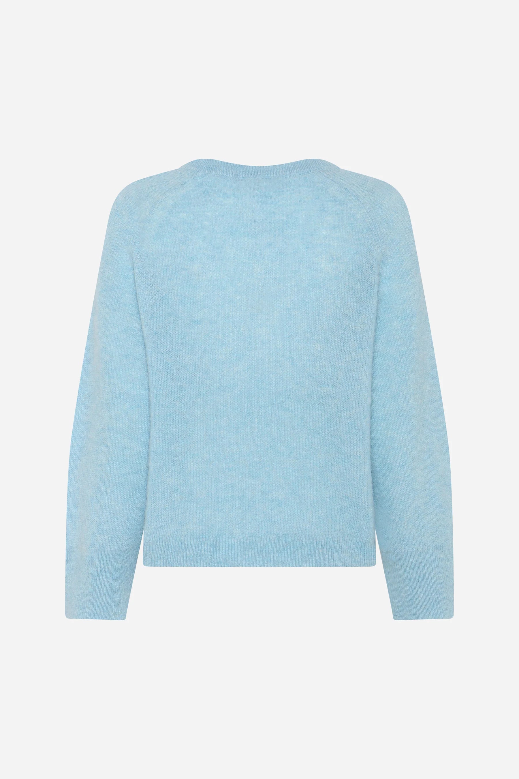 FLUFFY AMERA KNIT, LIGHT BLUE