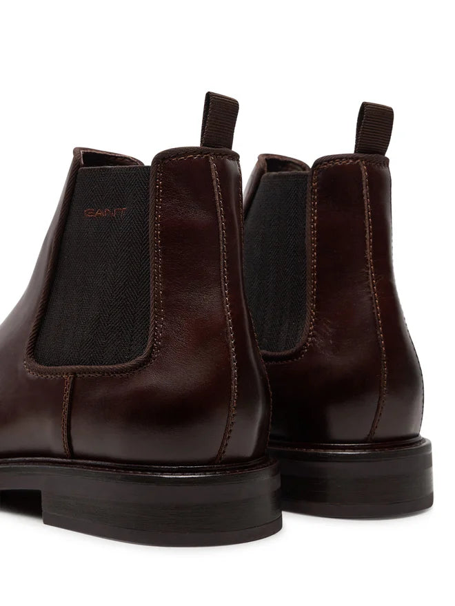 St Fairkon Chelsea Boot, Dark Brown