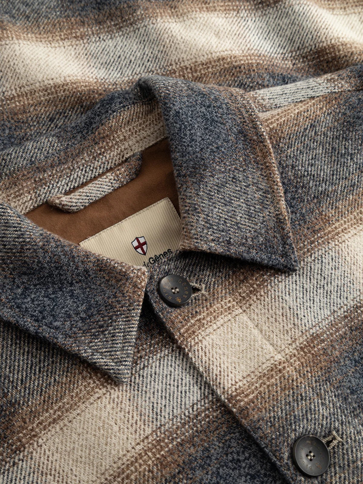 YODO CHECK OVERSHIRT, DARK GREY CHECK
