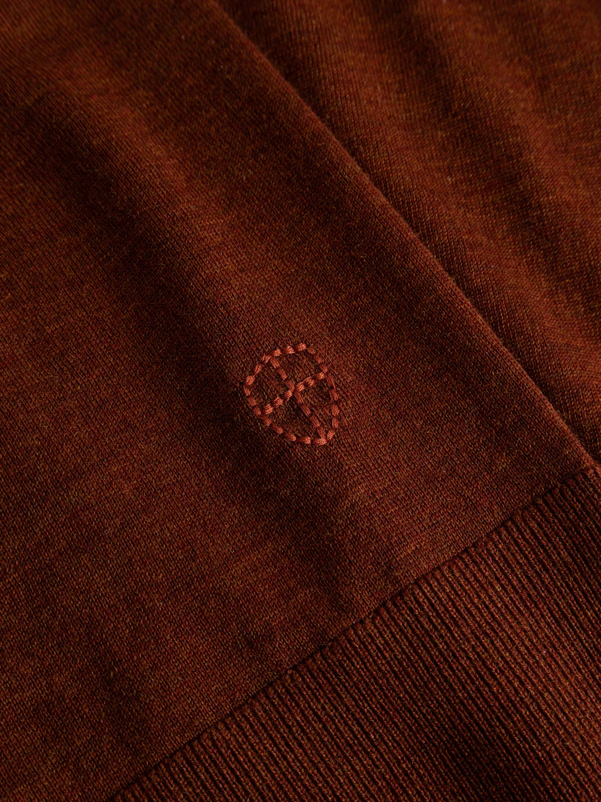 IGOR POLO KNIT, GINGER BREAD ORANGE