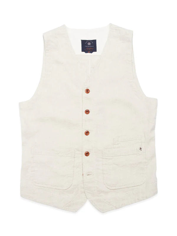 GILMORE WINNOT GILET, NATURAL