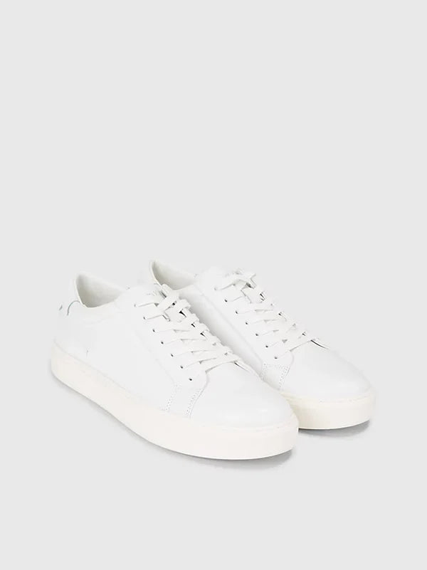 LOW TOP LACE SNEAKERS, TRIPLE WHITE