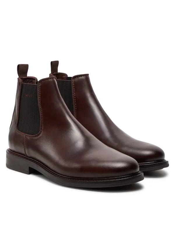 ST FAIRKON CHELSEA BOOT, DARK BROWN