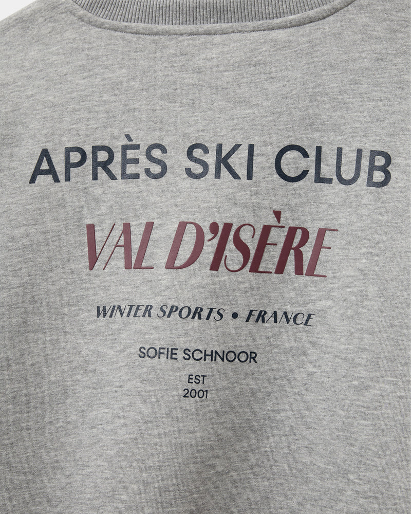 ELIN SWEATSHIRT, GREY MELANGE