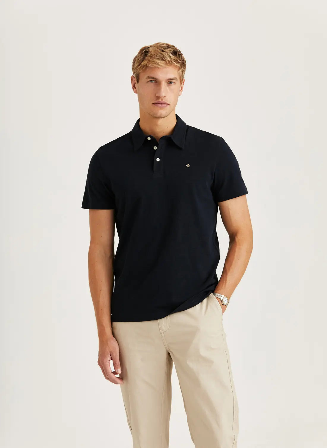 Henry Polo Shirt, Old Blue