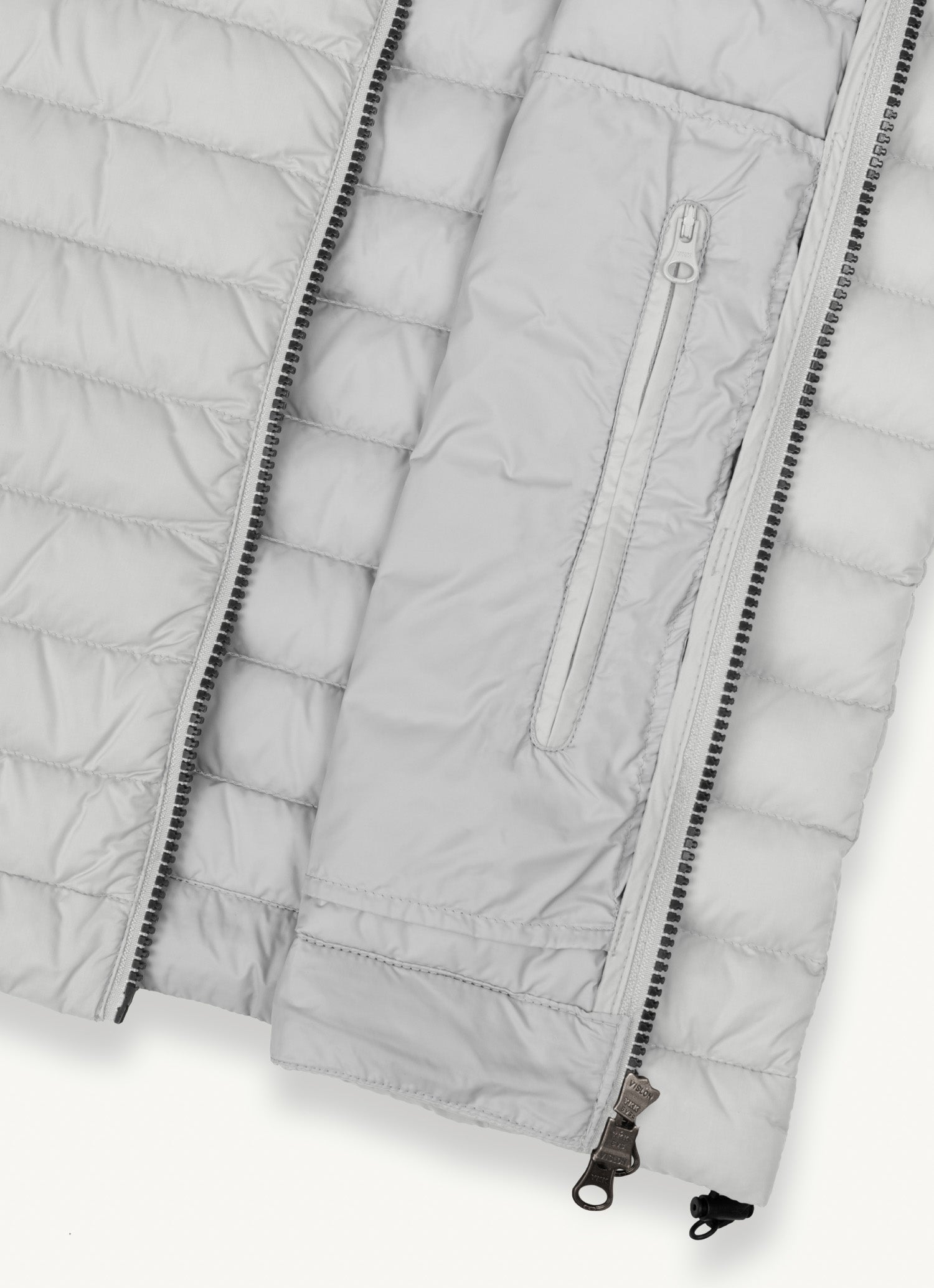 Sporty Down Gilet Vest, White