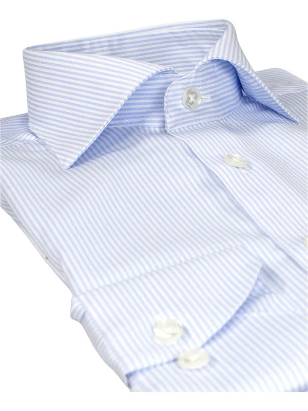 FIRENZE BIZZ STRIPE SHIRT, LIGHT BLUE