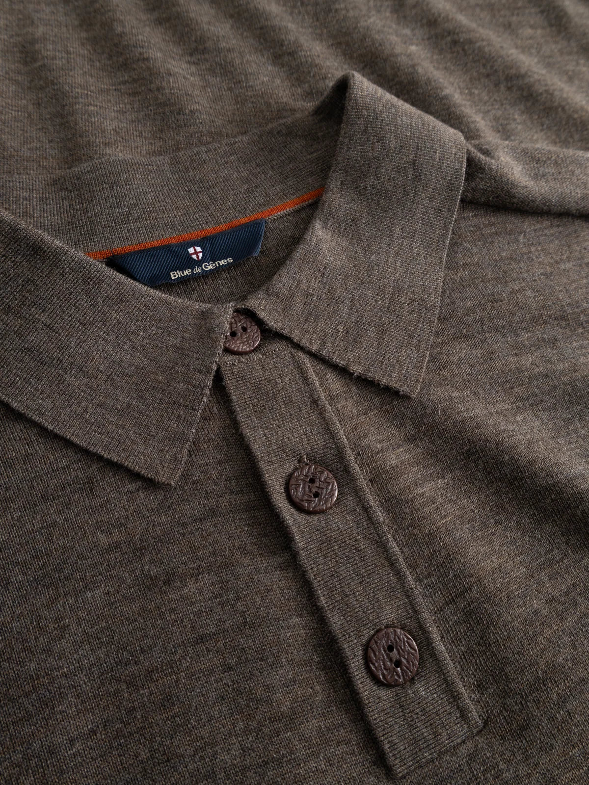 IGOR POLO KNIT, BROWN