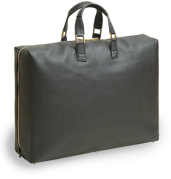 VAKIGRAD ONESKIN WEEKENDER W/RING, BLACK/GOLD