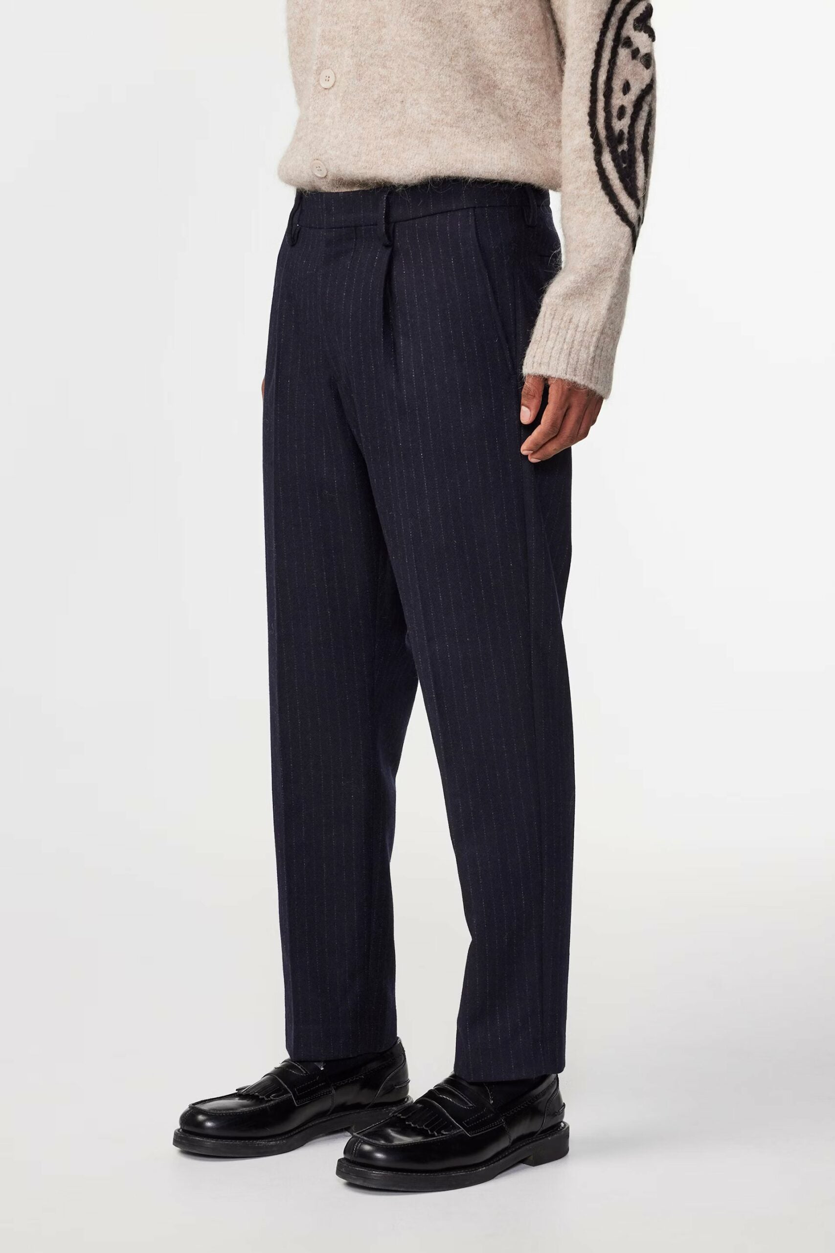 Bill 1630 Chino, navy stripe