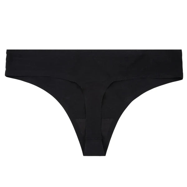 LOU BRIEF STRING, BLACK